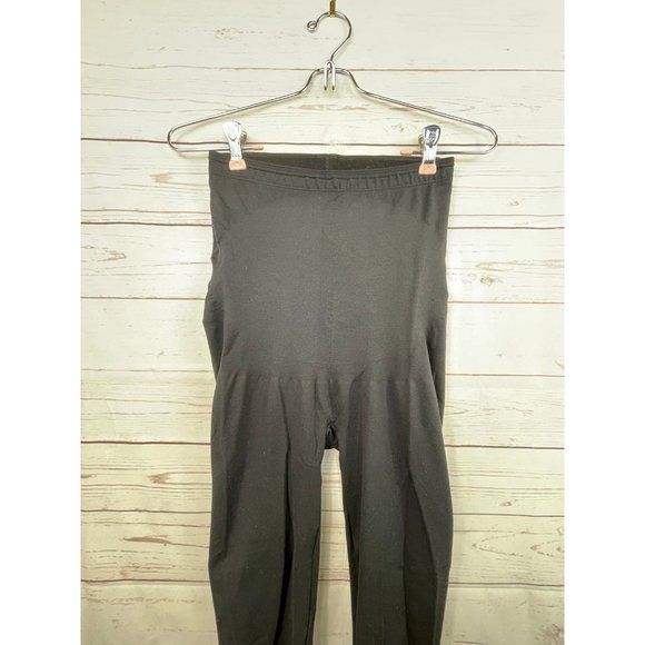 SPANX Red Hot Shaping Leggings Black Large - Picture 2 of 5